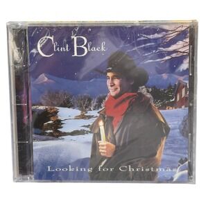 Clint Black Looking for Christmas CD New Sealed 1995 Country Holiday Music 90s